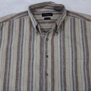 Vintage 80s Vanheusen Short Sleeve Button Up